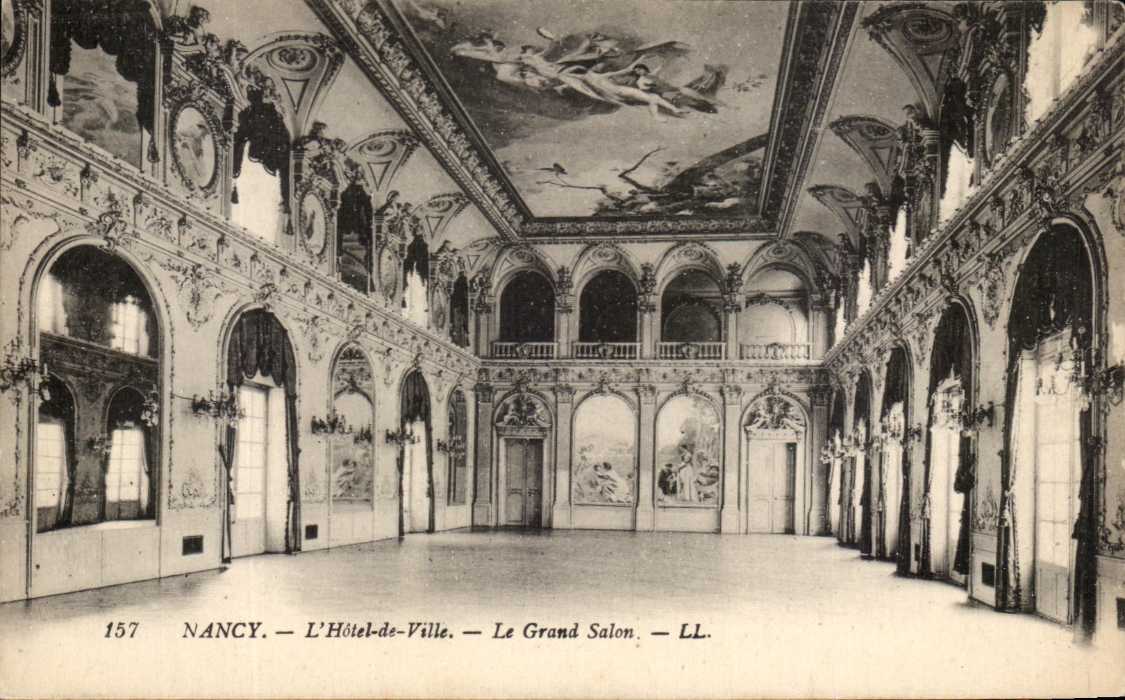 CPA Nancy L'Hotel Ville Le Grand Salon