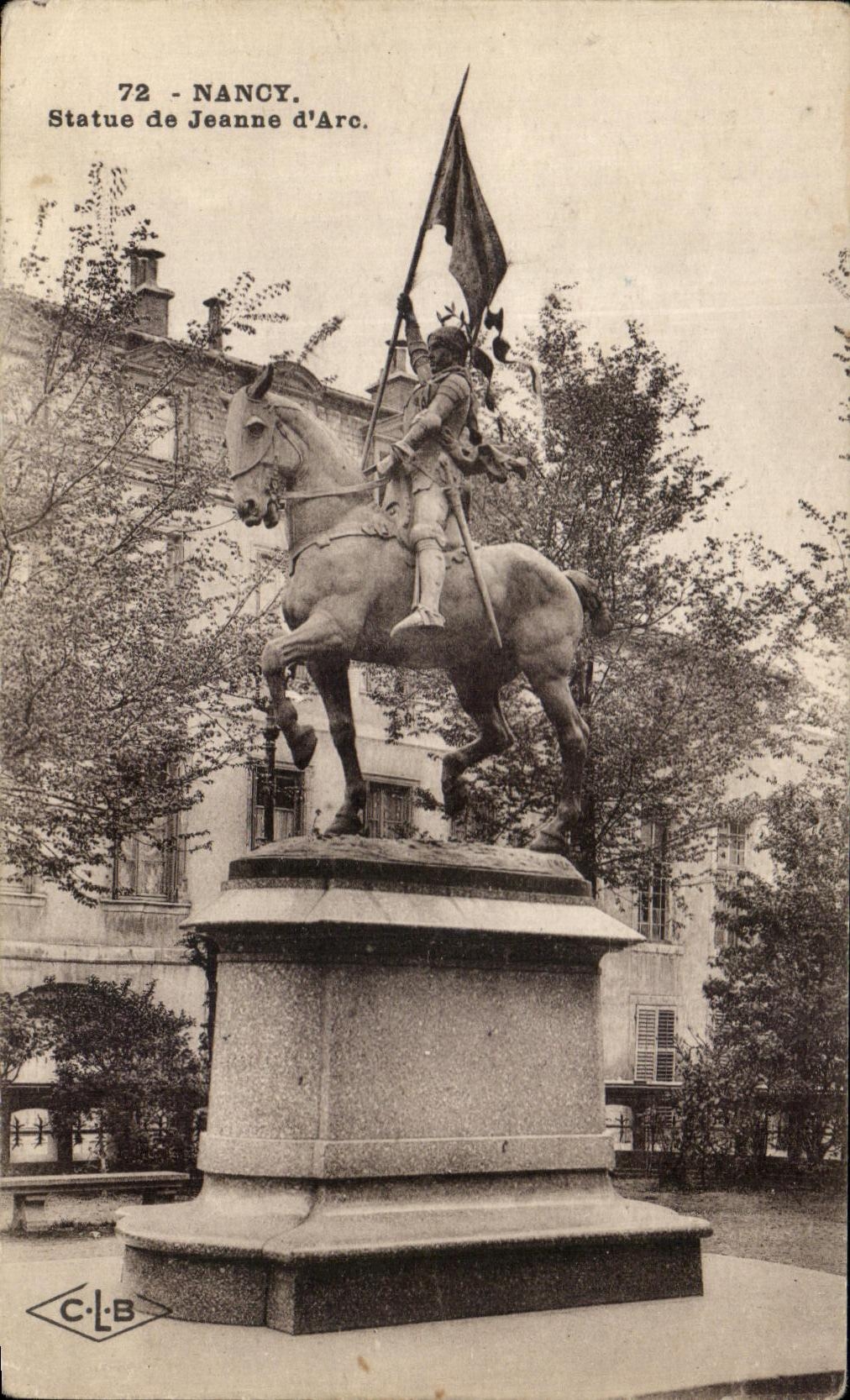CPA Nancy Statue de Jeanne d'Arc