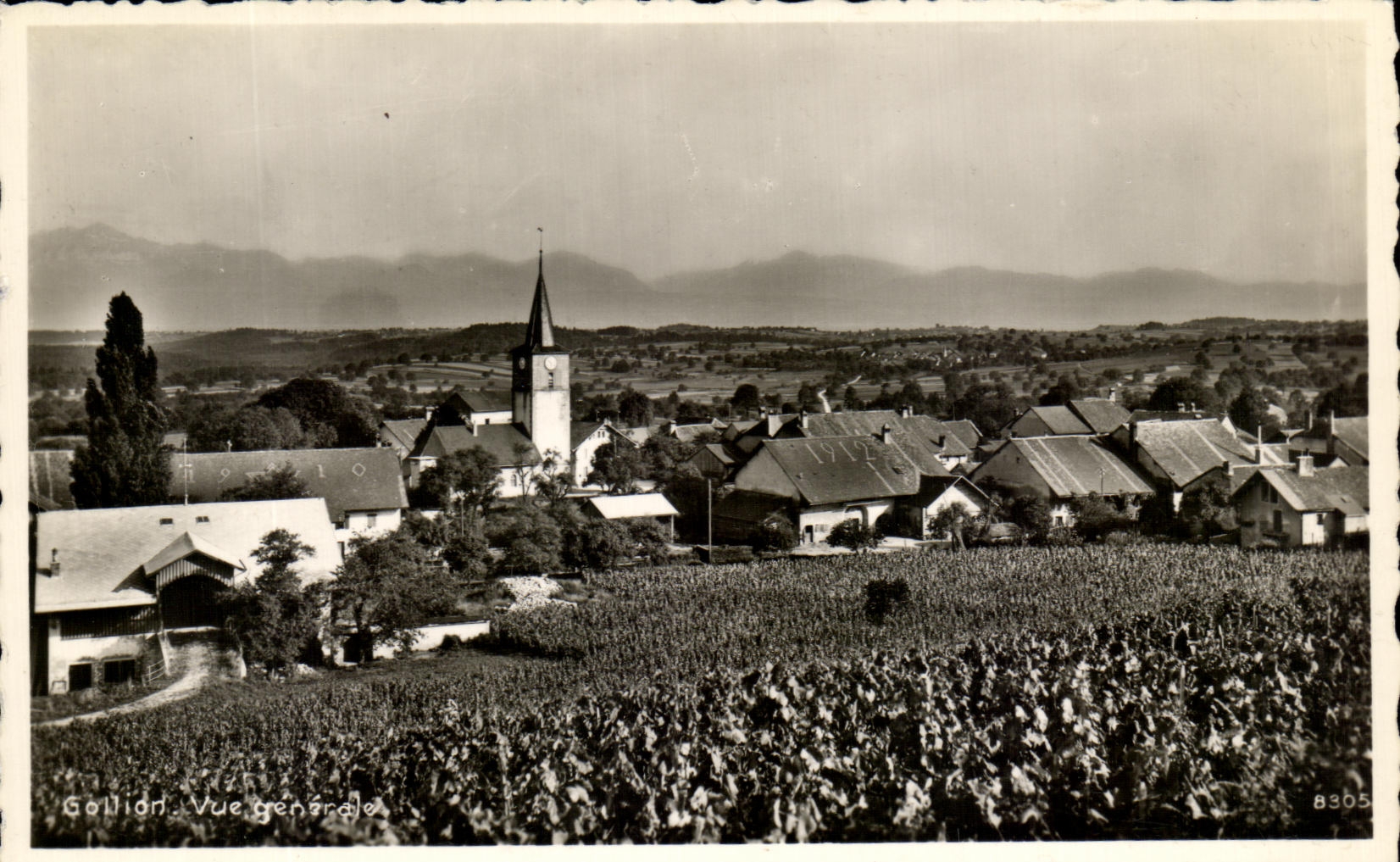 CPA Gollion Vue generale