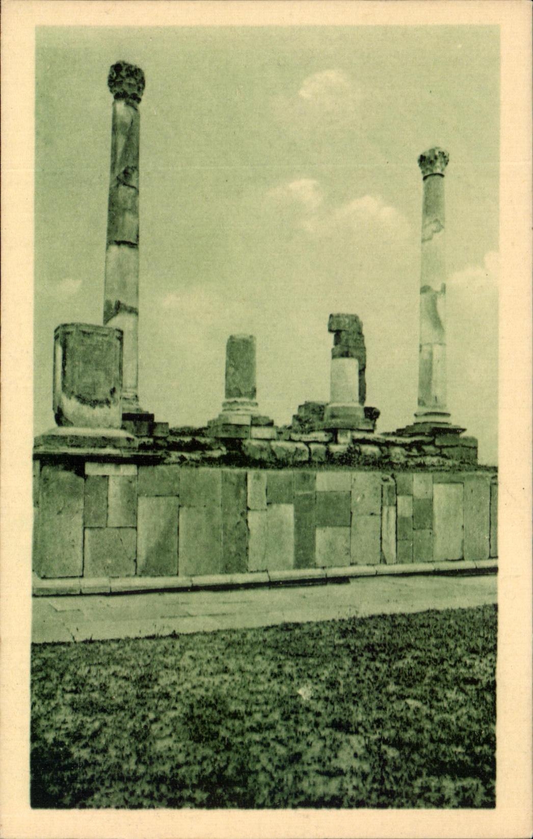 CPA Timgad Platform in Harangues Of the Forum