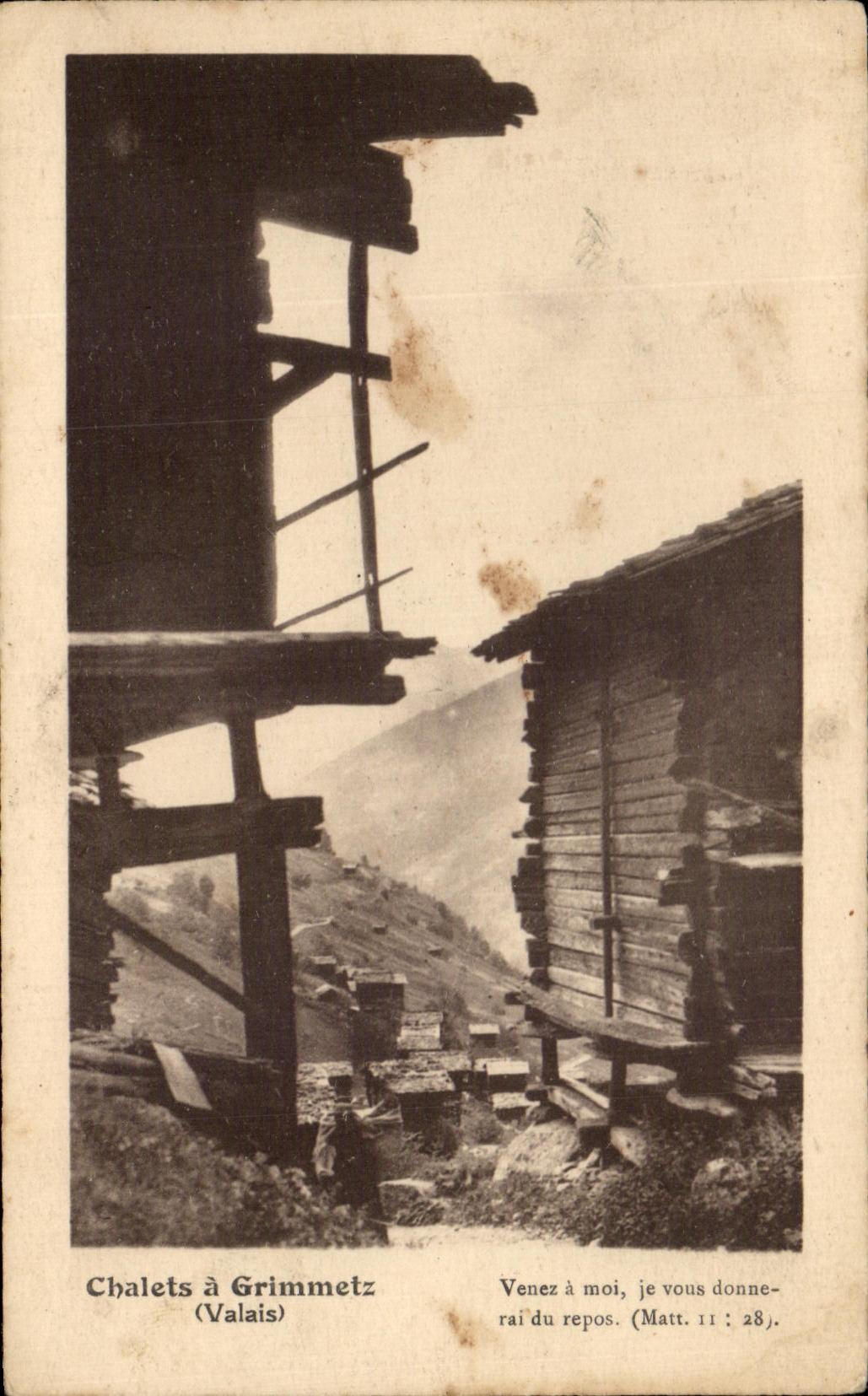 CPA Chalets has Grimmetz Valais