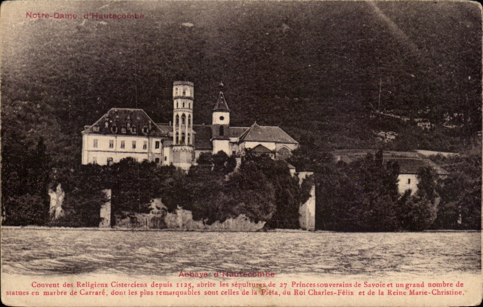 CPA Abbaye D' Hautecombe Brood Of the Monks