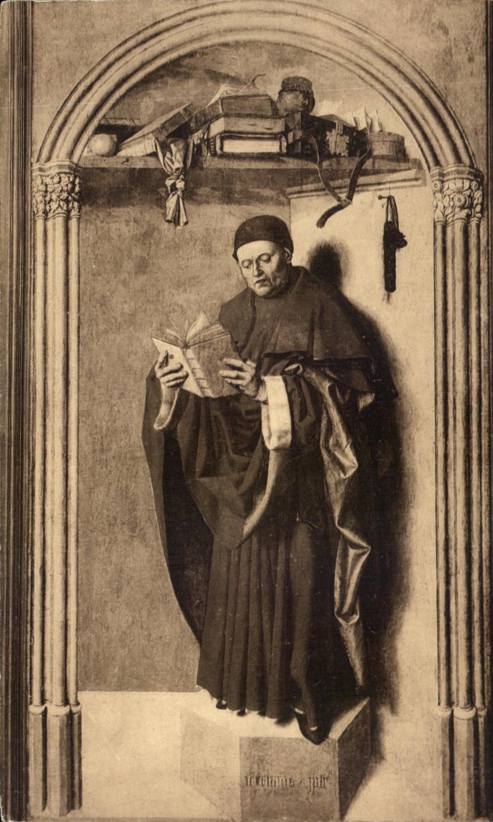 CPA Le Maitre de L'Annociation d'Aix Le Prophete Jeremie Musee de BRuxelles