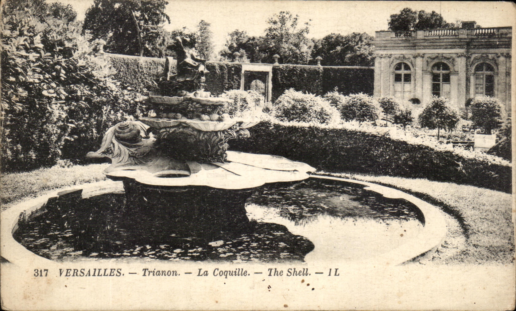 CPA Versalles Trianon la cascara