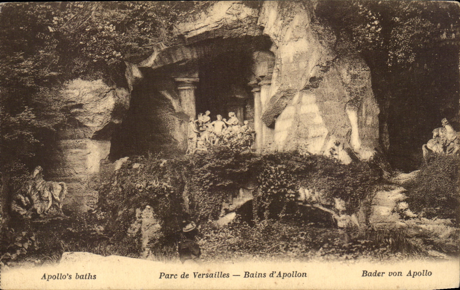 Parque de CPA de banos de Versalles de Apolo