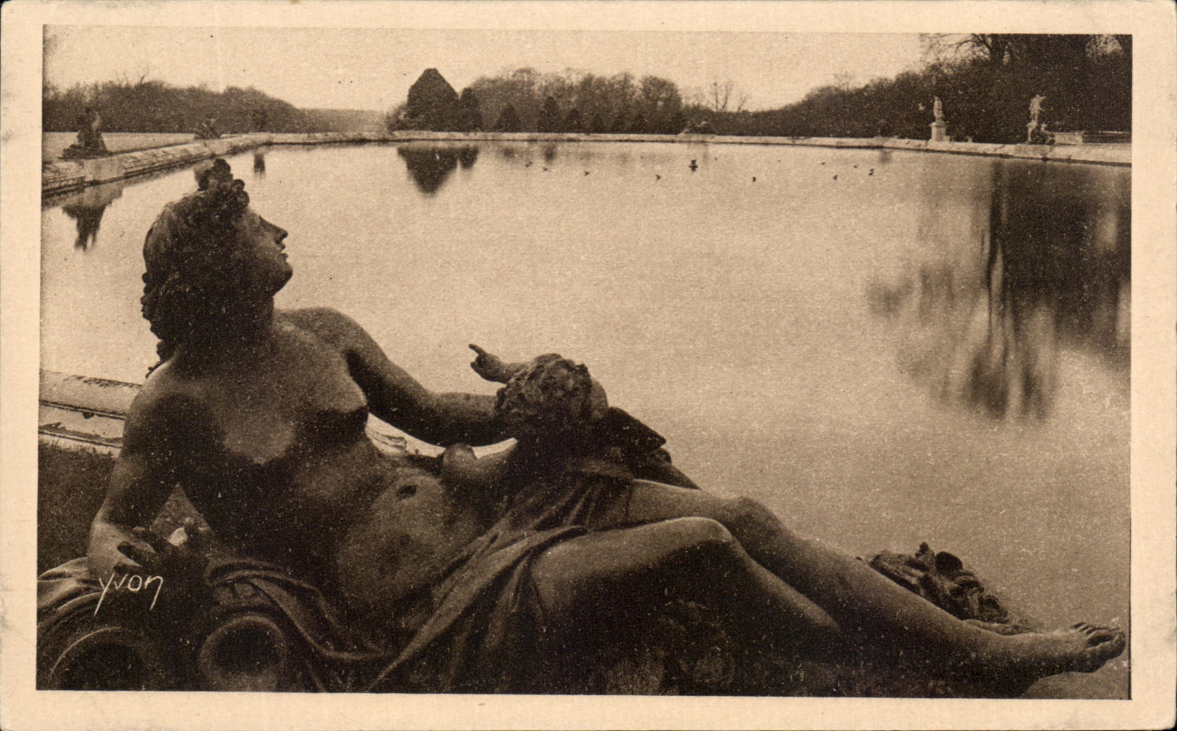 CPA Splendeurs Et Charmes De Versailles Motif Decoratif Des Parterres d'Eau 