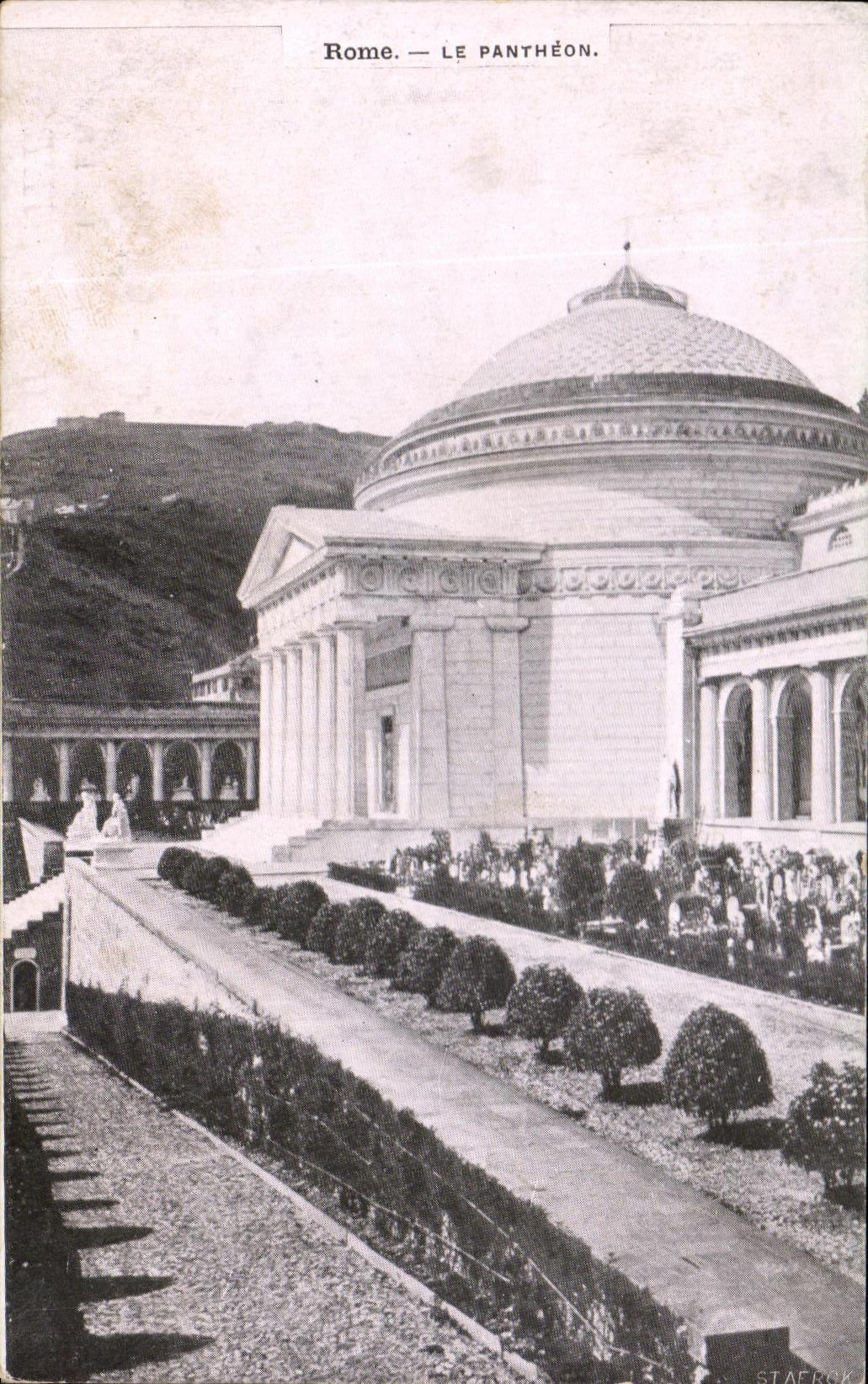 CPA Roma the Pantheon