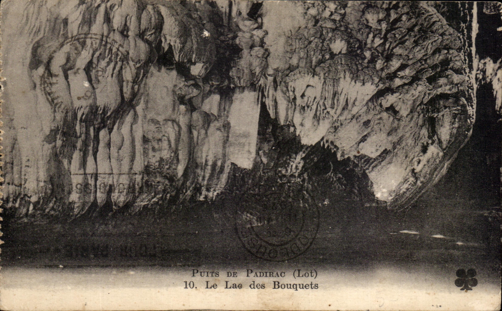 CPA Well De Padirac the Lake Of the Bouquets