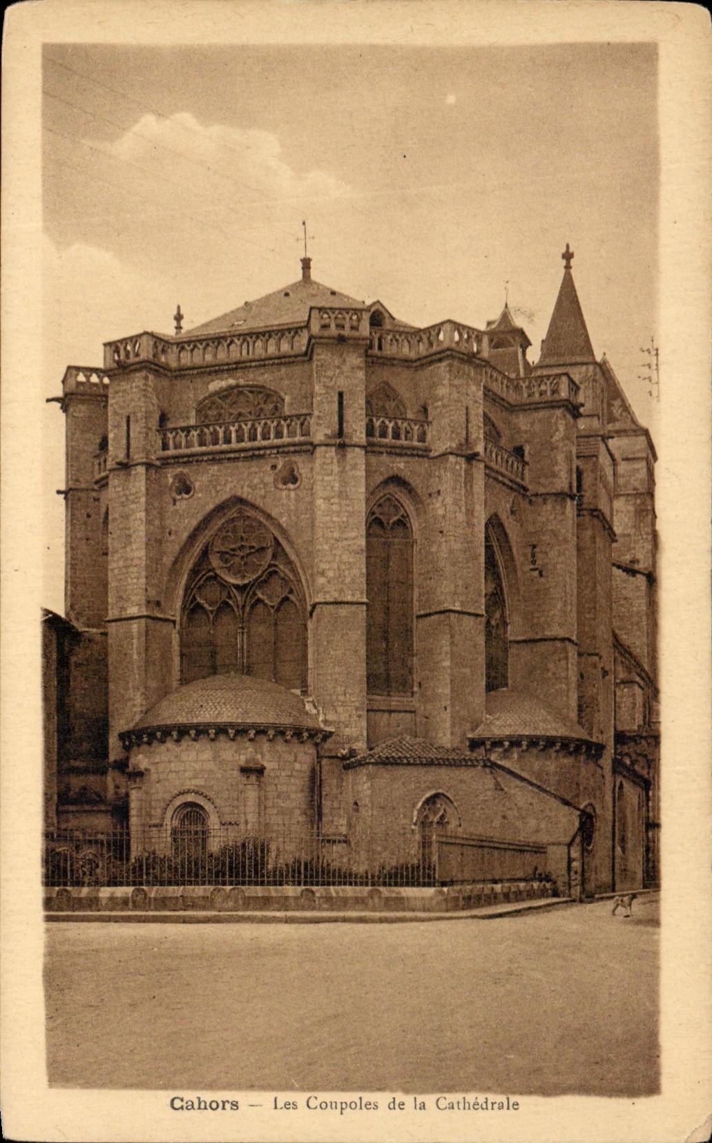 Cupulas de CPA Cahors de la catedral