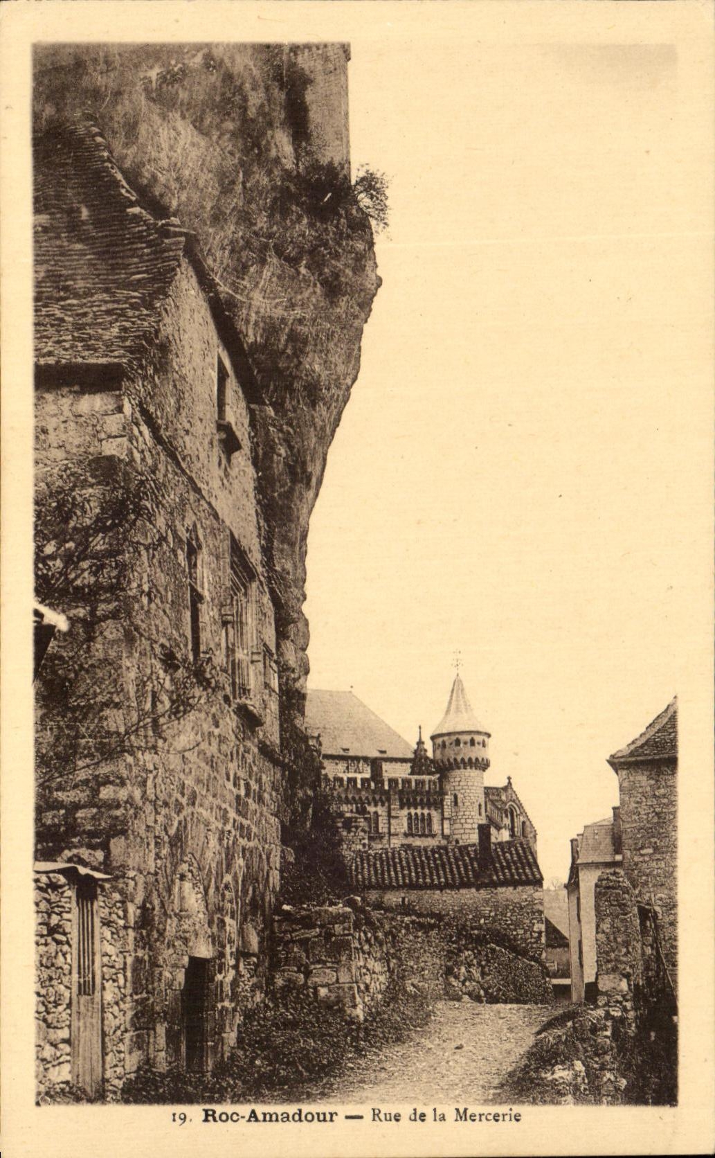 CPA Rocamadour Rue de la Mercerie
