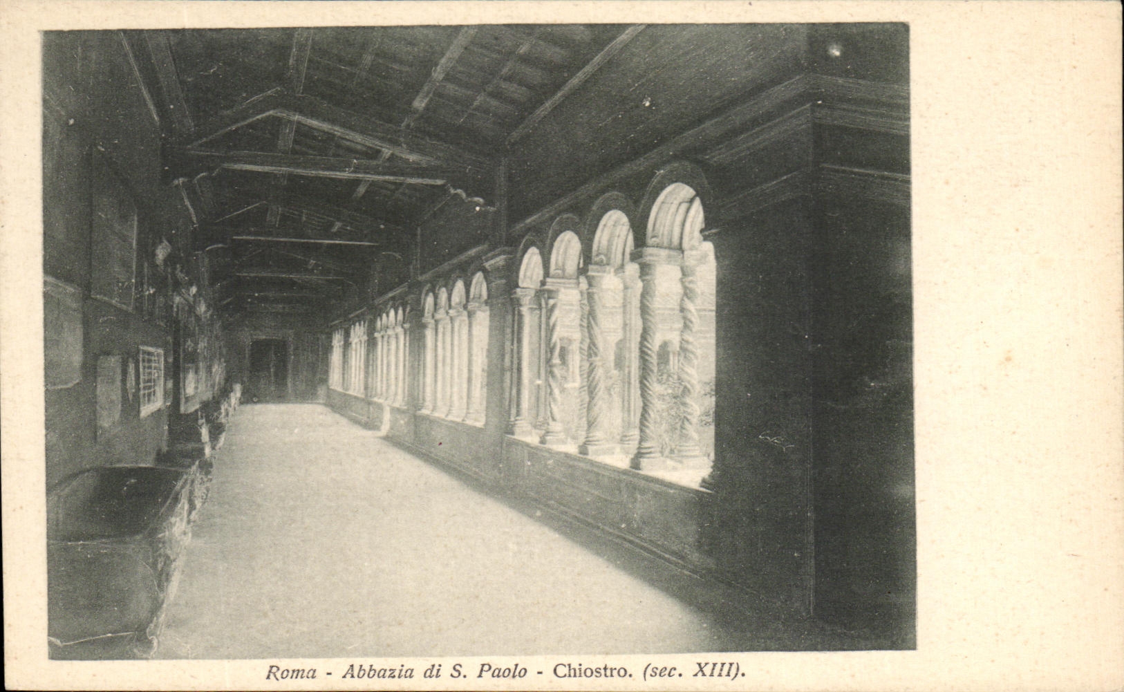 CPA Roma Abbazia di Paolo Chiostro