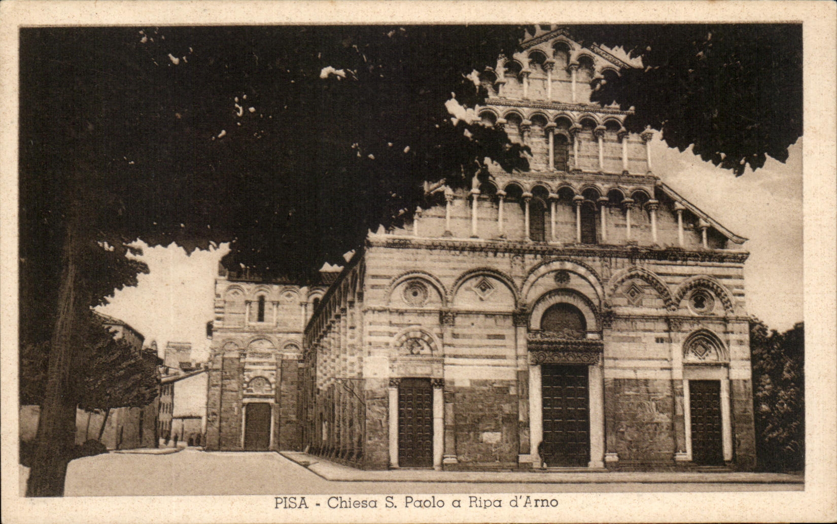 CPA Pisa Chiesa Pablo ha raspado arno