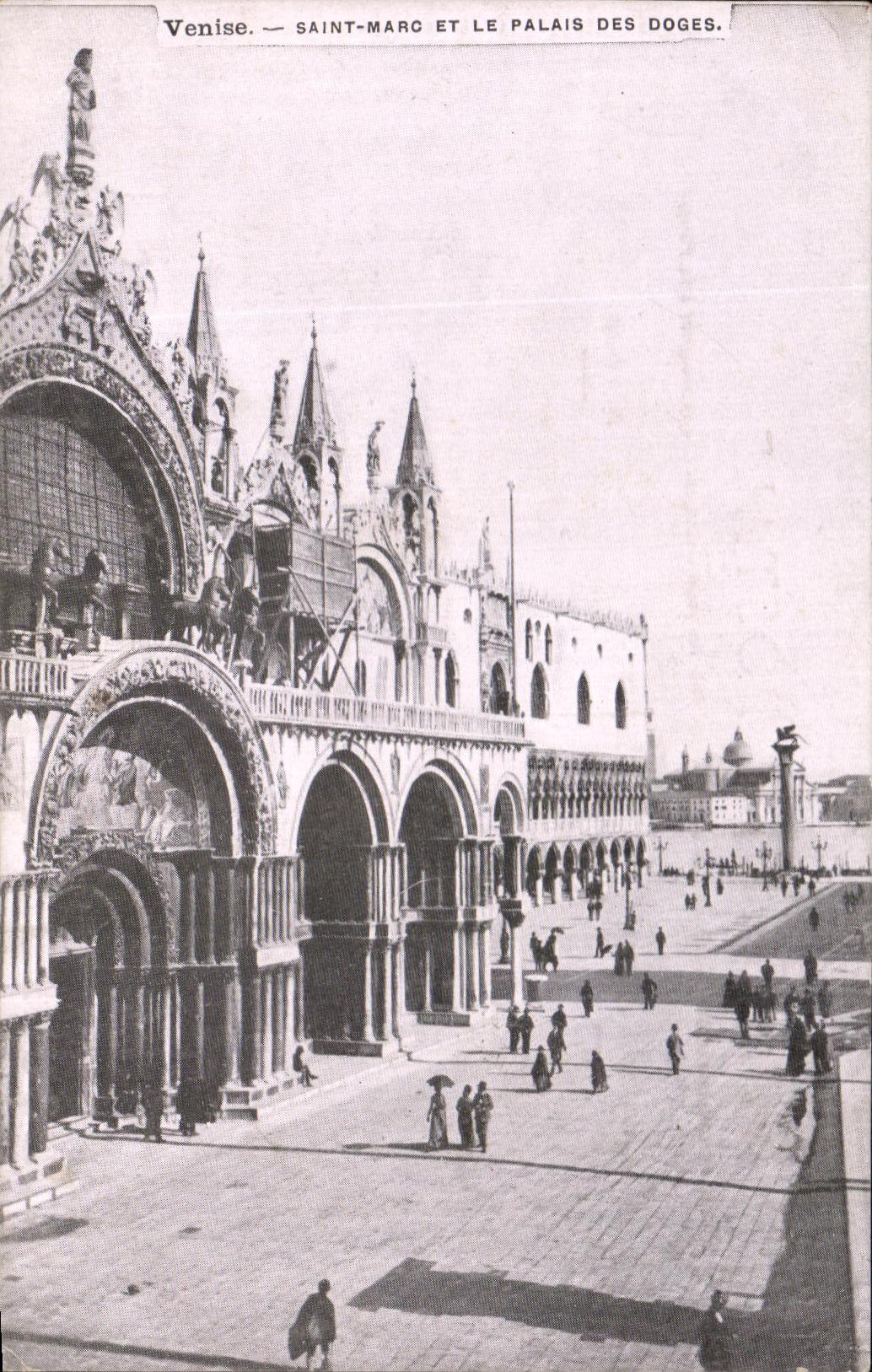 CPA Venice Saint Marc And the Palate Of the Doges