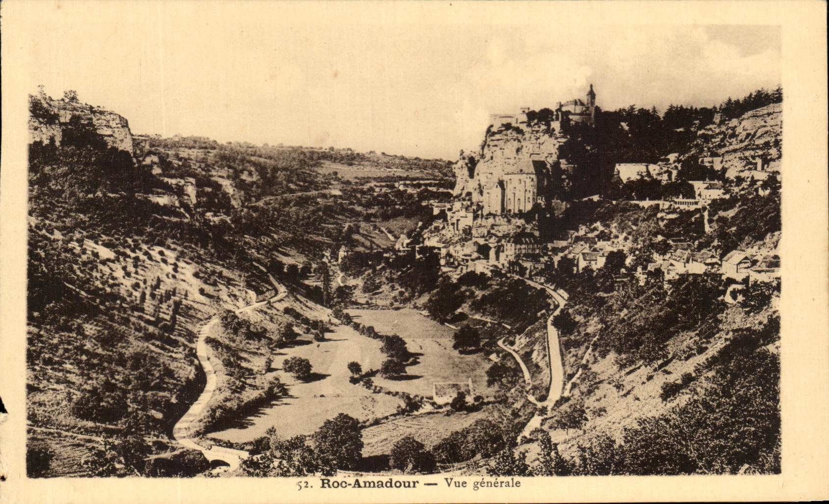 CPA Rock Amadour View