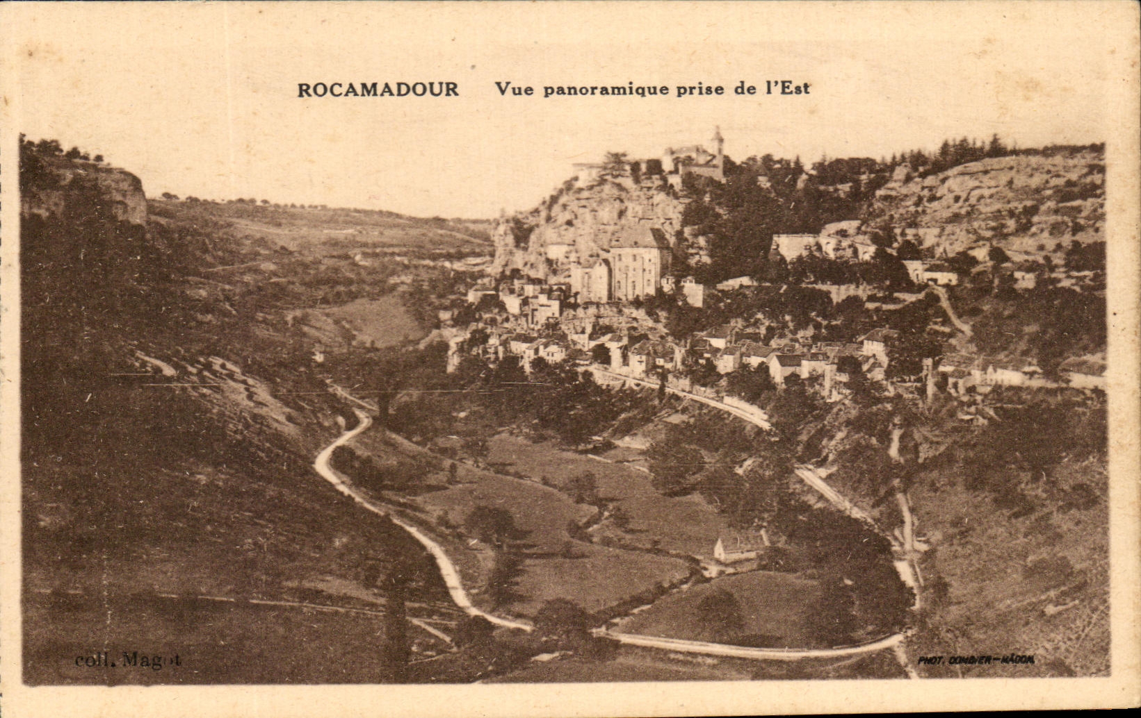 CPA Rocamadour Panoramic View taken of the East