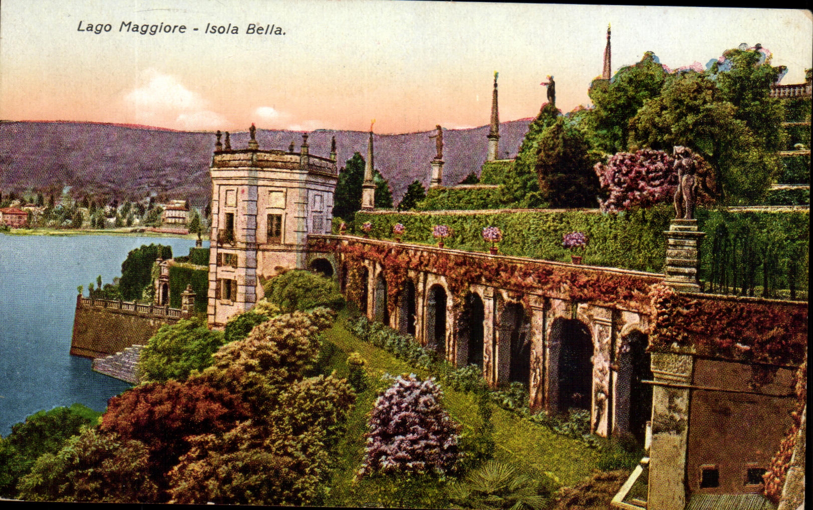 CPA Lago Bellea aislado Maggiore