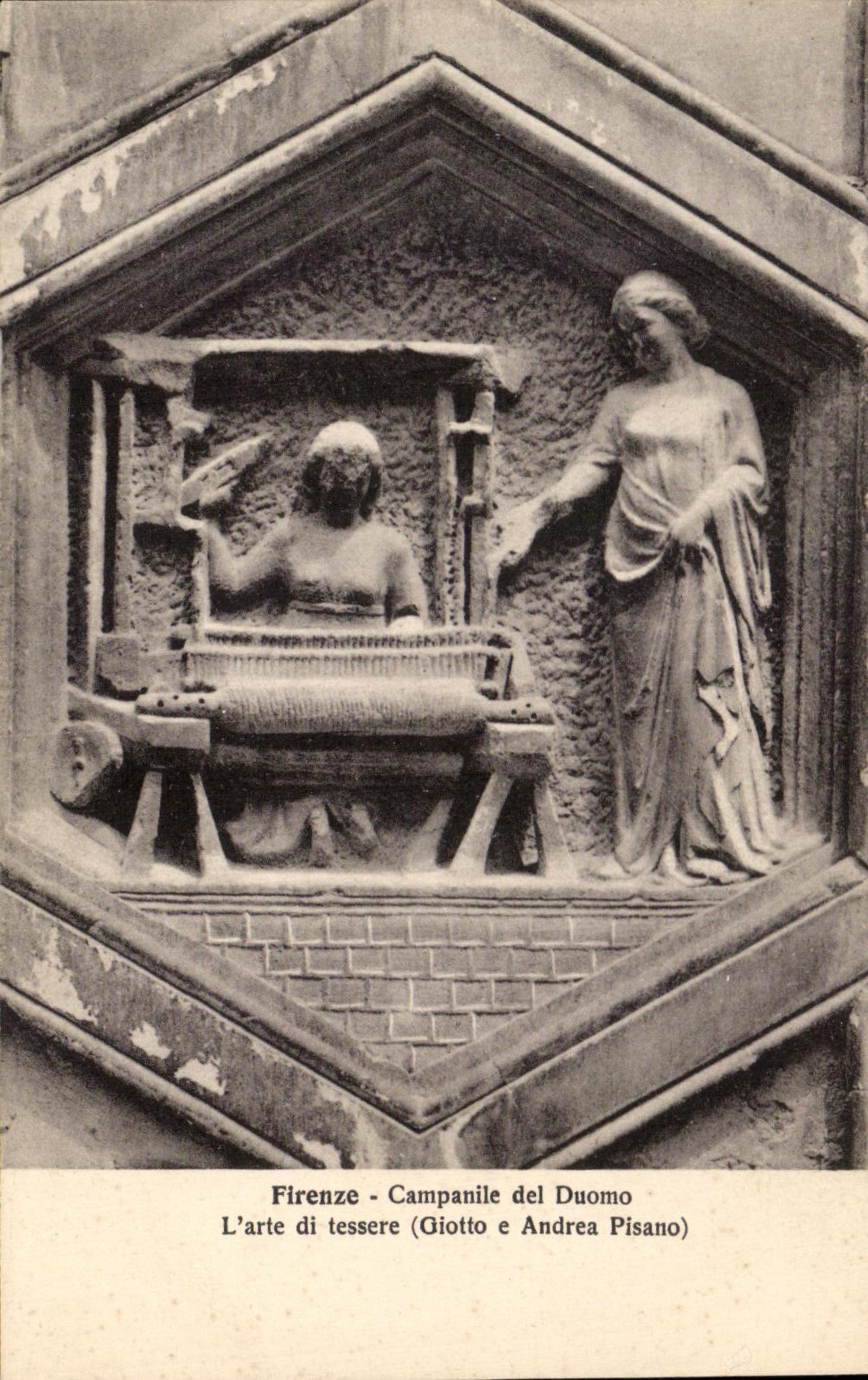 Di Tessere de Del Duomo Arte de la Campana-torre de CPA Firenze
