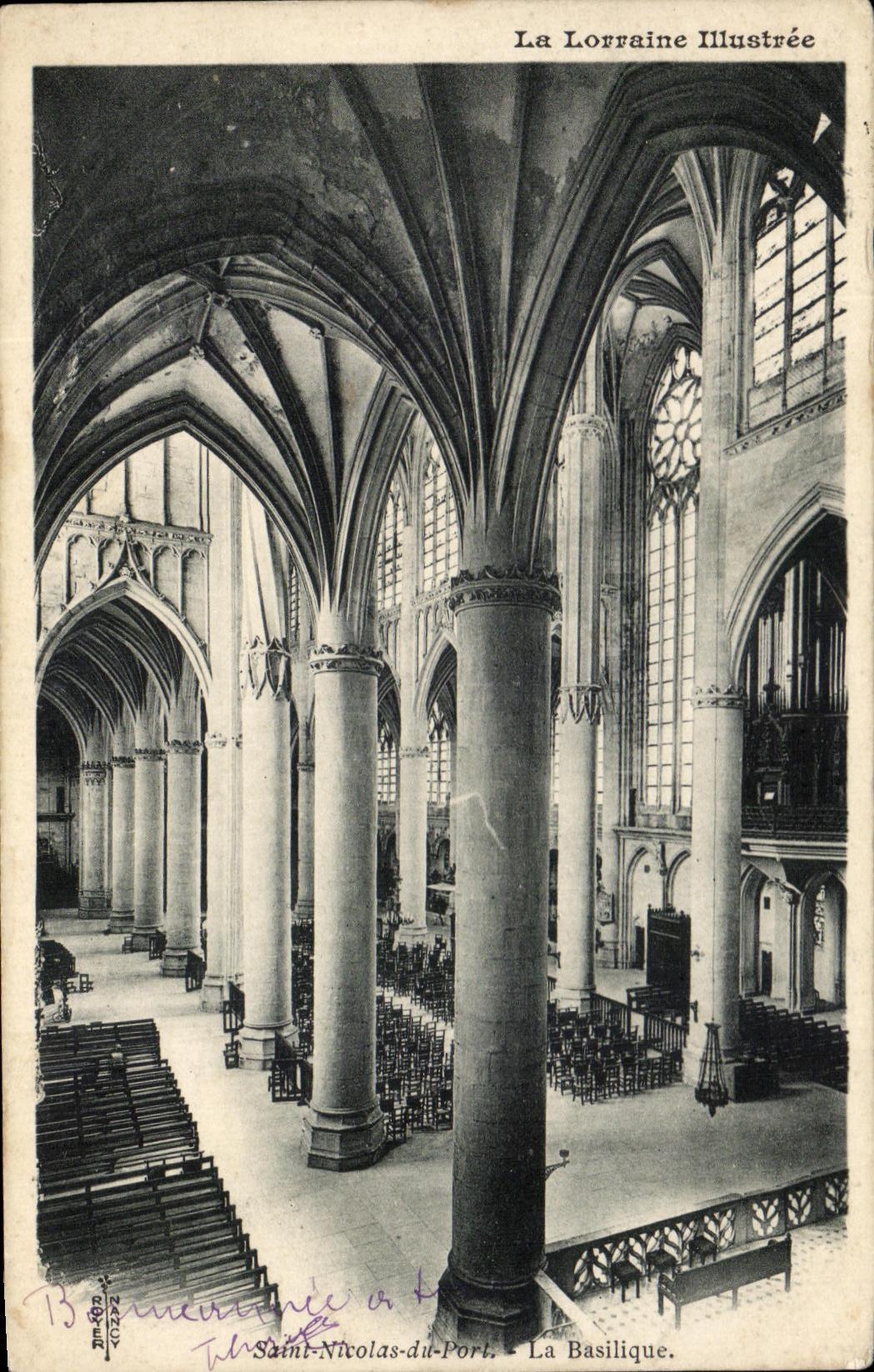 CPA La Lorraine Illustree Saint Nicolas Du Port La Basilique