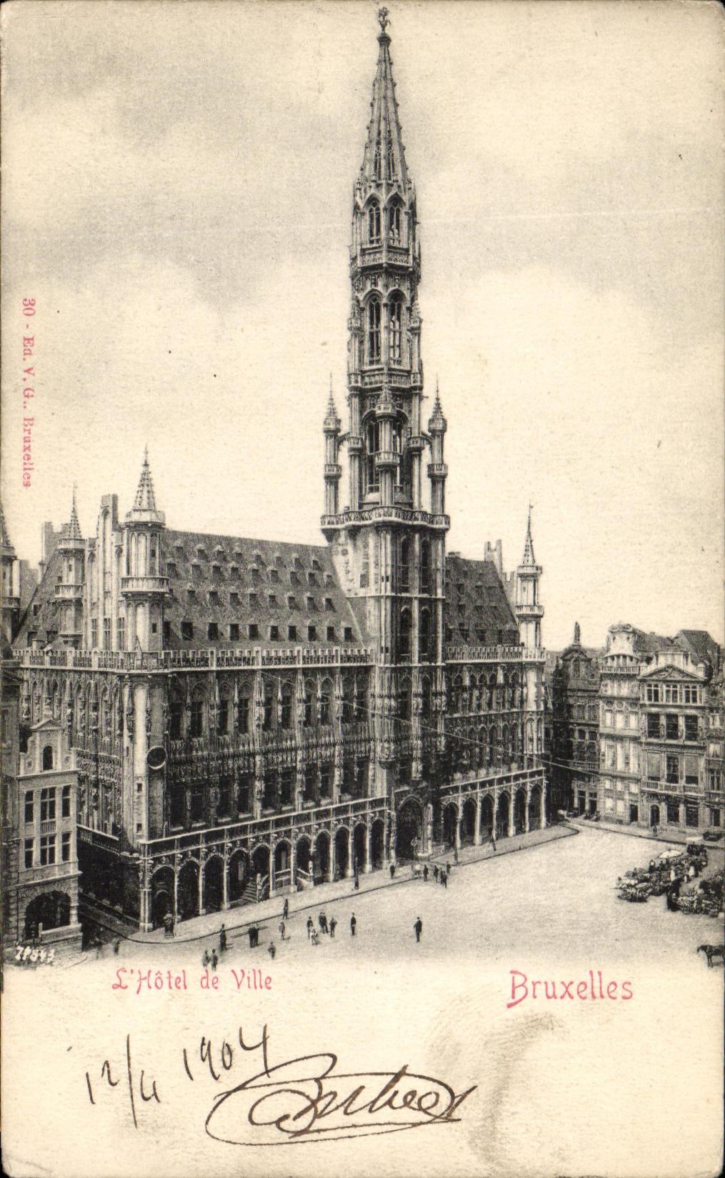 CPA Bruselas el ayuntamiento