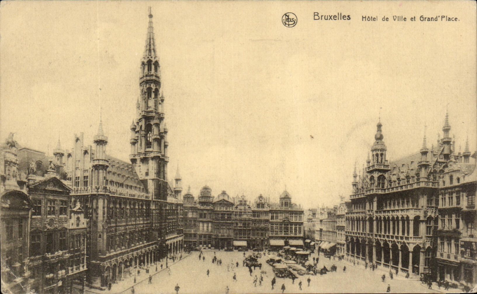 Ayuntamiento de CPA Bruselas y lugares magnificos