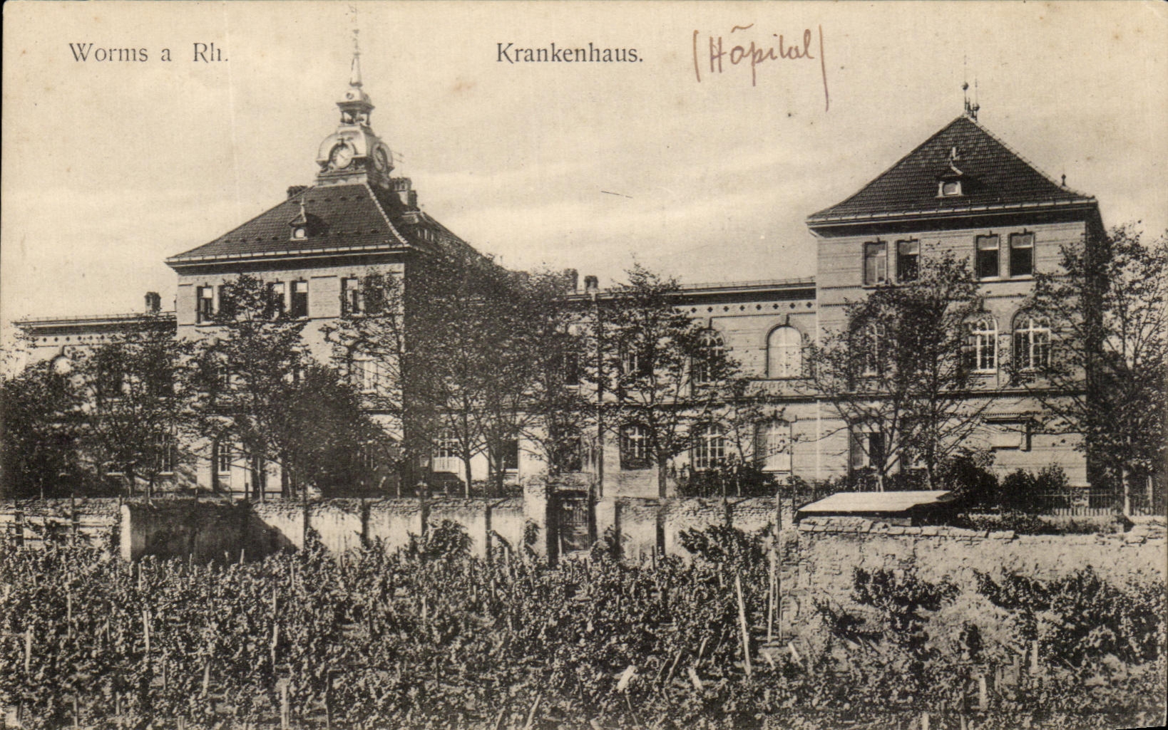 CPA Worms has Krankenhaus