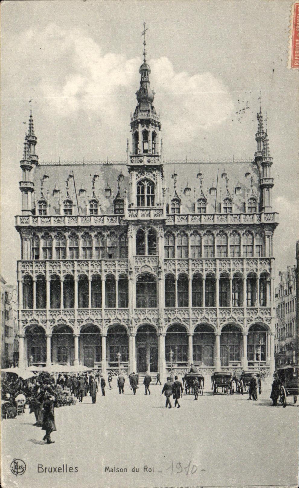 CPA Bruselas Malson del rey