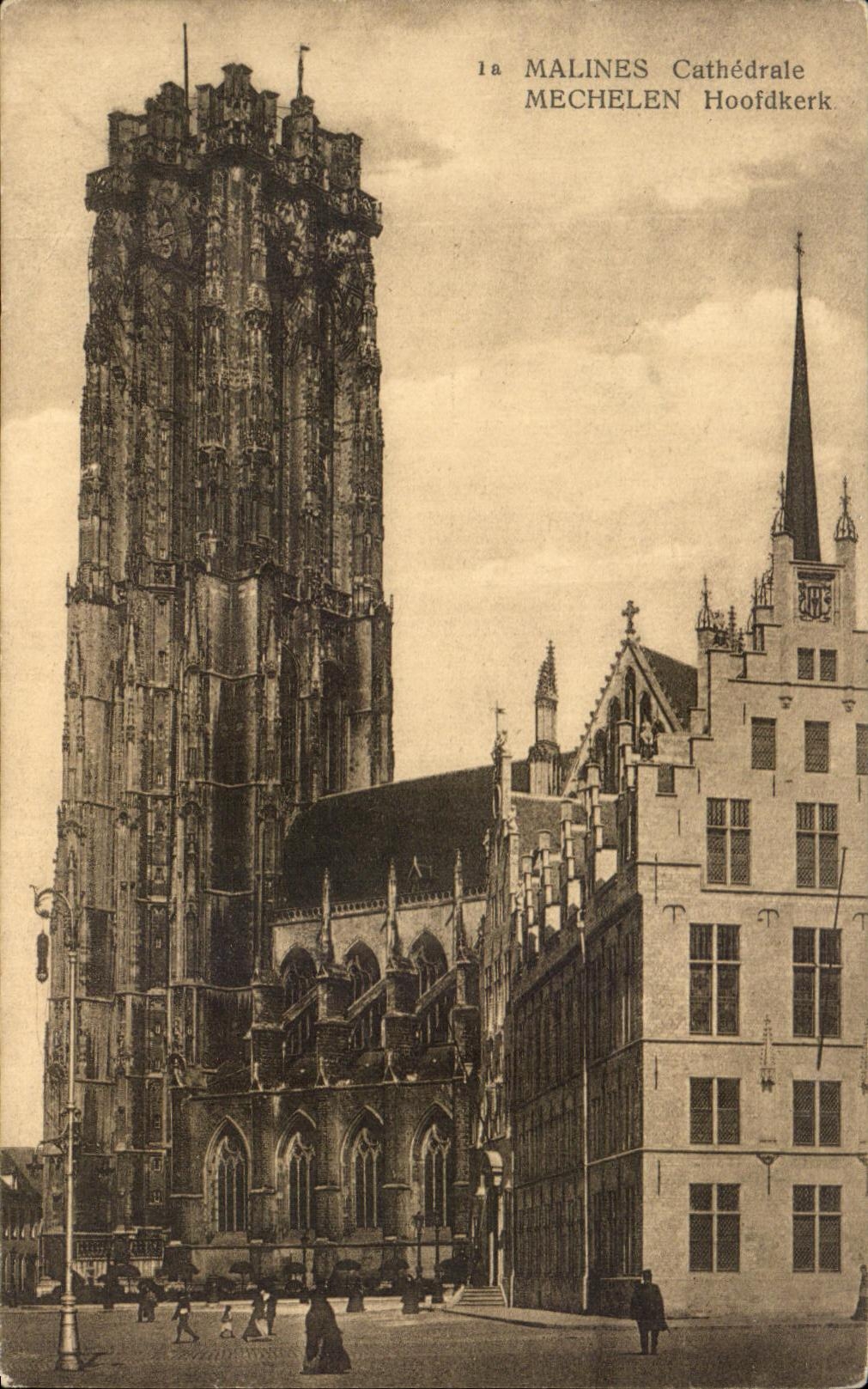 CPA Malines Cathedrale 