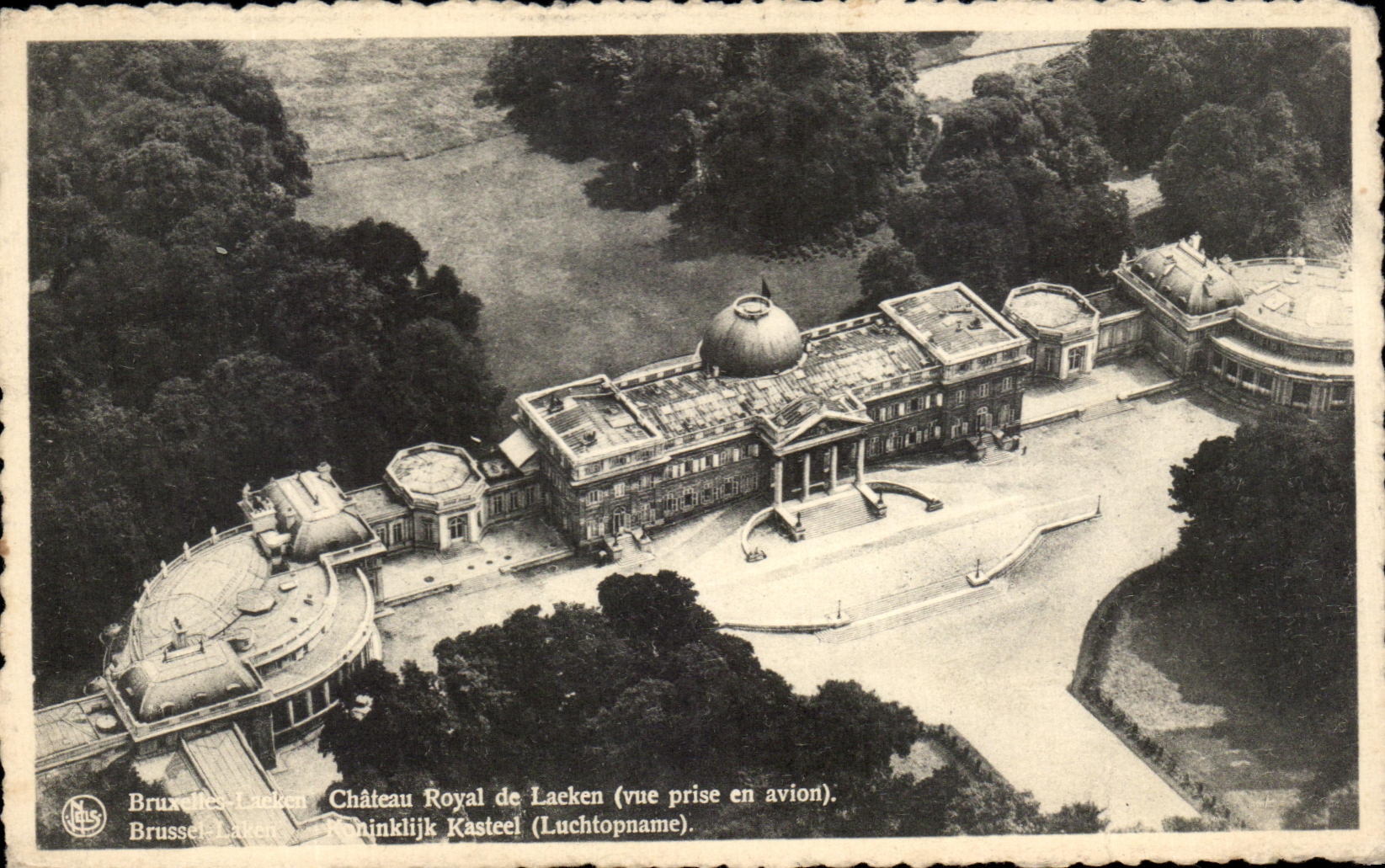 Castillo real de CPA Bruselas Lacken de Lacken