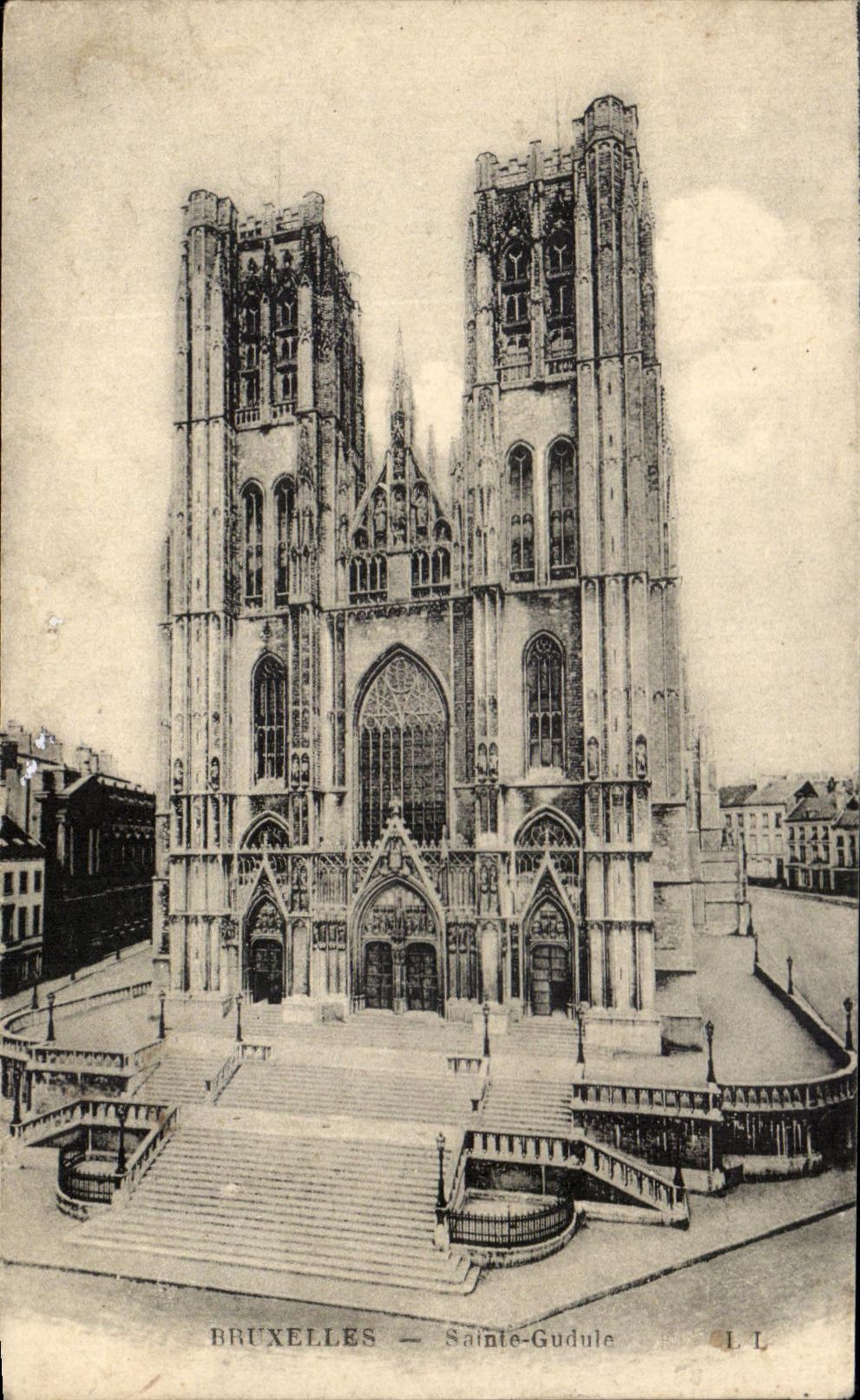 CPA Bruselas Sainte Gudute