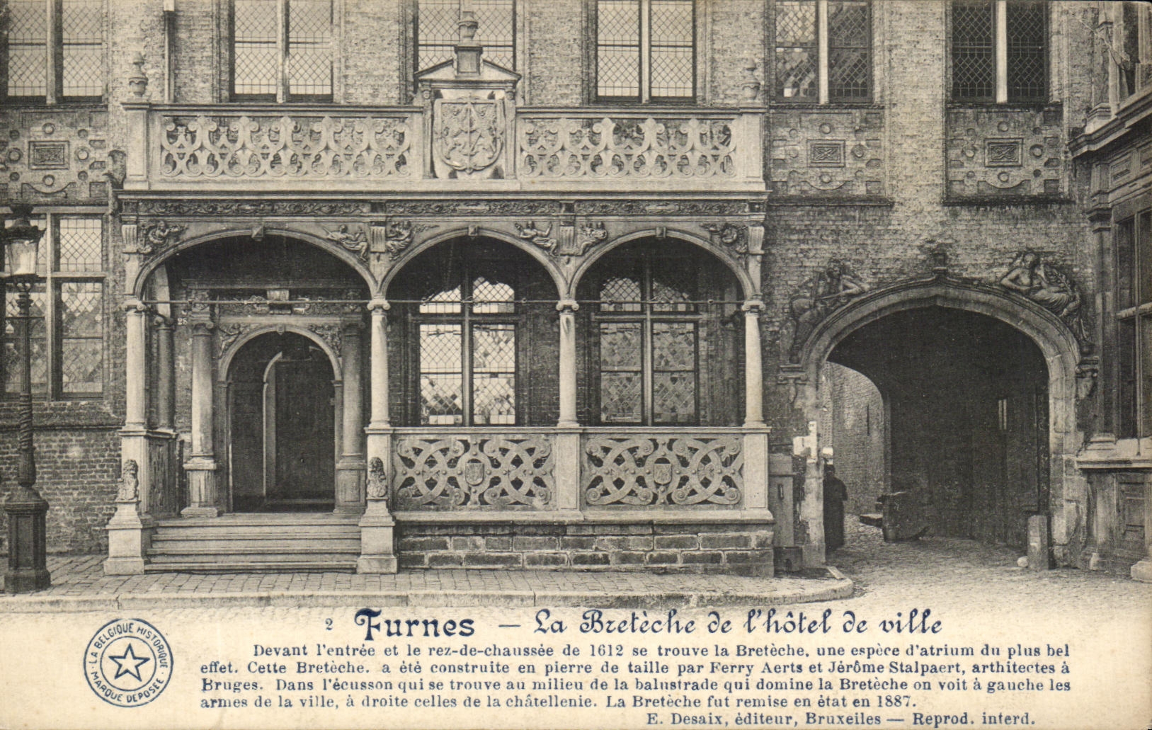 CPA Furnes Breteche of the Town hall