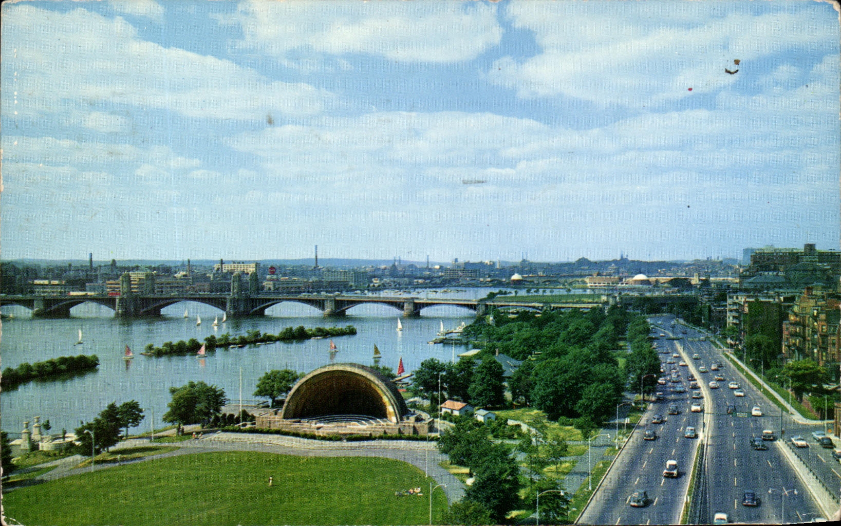 CPA The Hatch Music Shell One Charles to rivet Basin