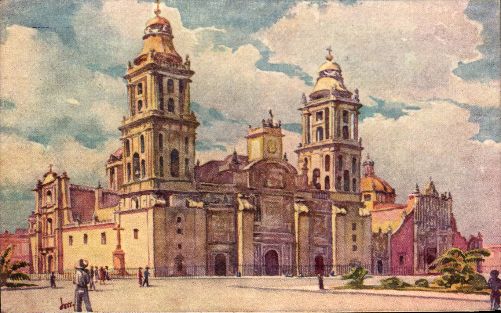 CPA Catedral de Mexico