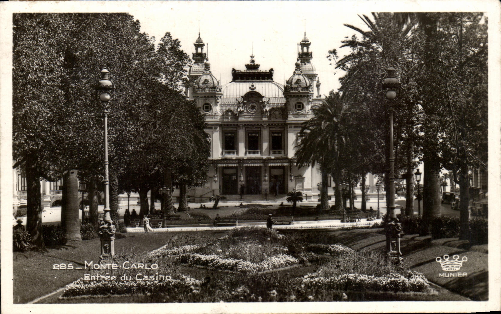 CPA Monte Carlo Entree du Casino