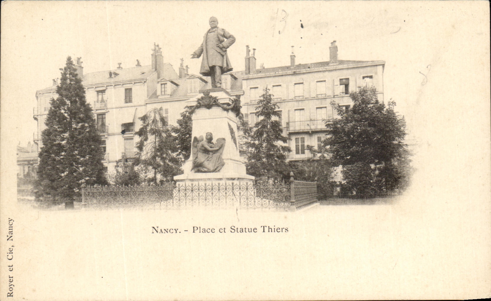CPA Nancy Place et Stanislas Thiers
