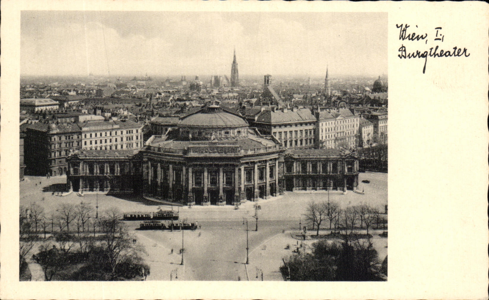CPA Burgtheater Wien 