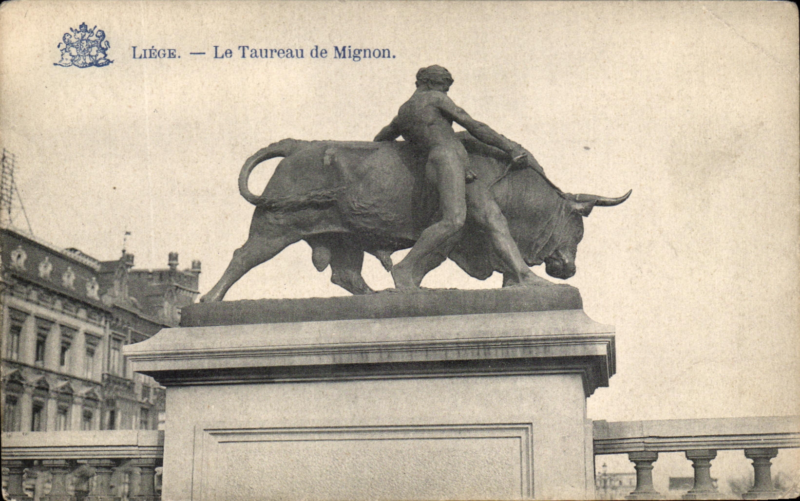 CPA Liege the Bull of Nice