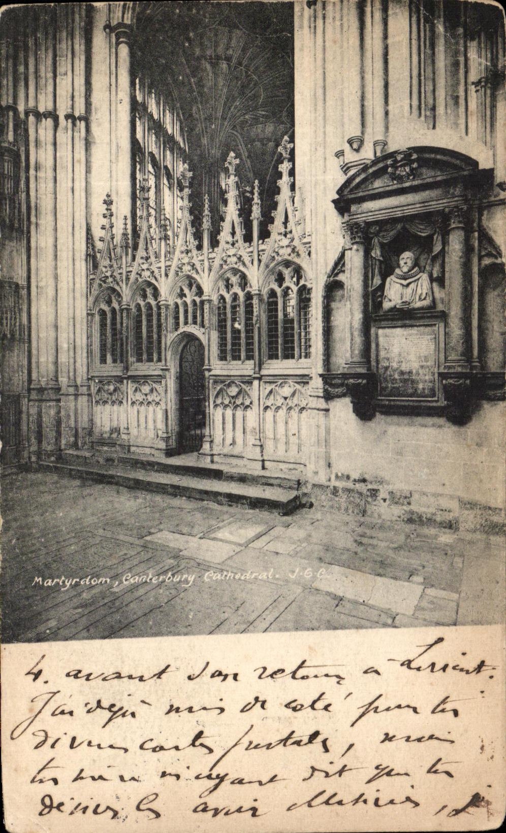 CPA Martyrdom Canterbury Cathedral