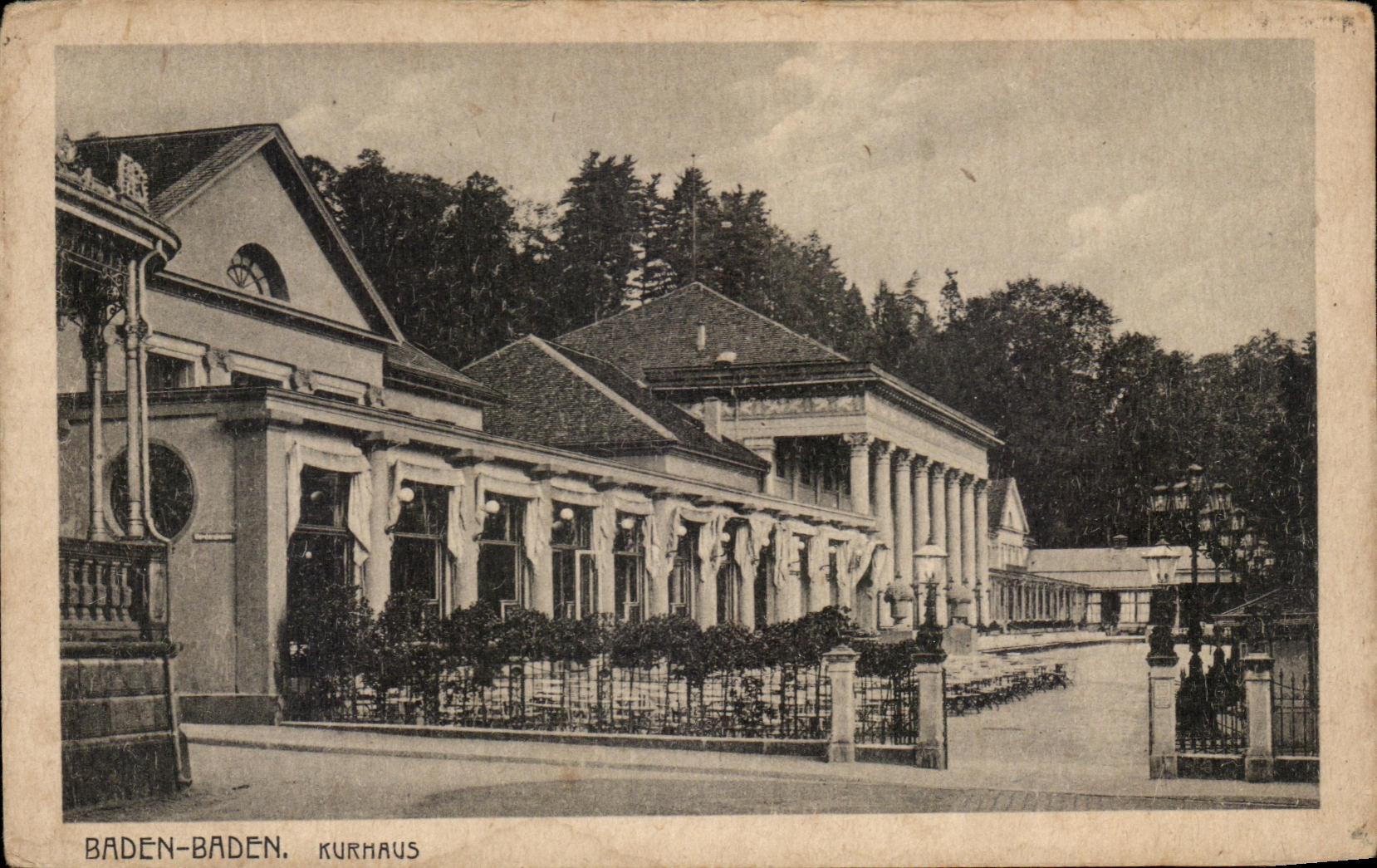 CPA Baden Baden Kurhaus
