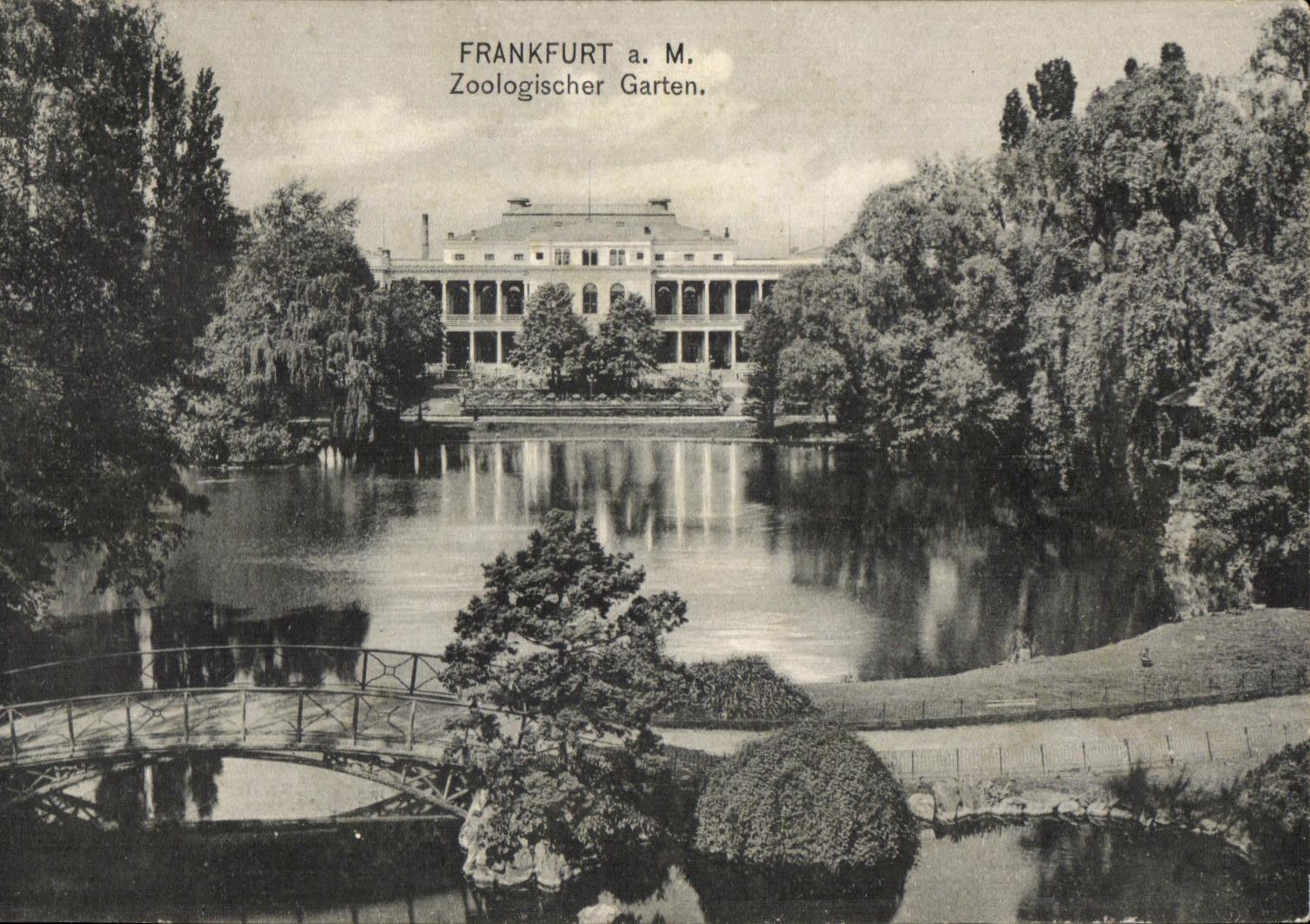 CPA Frankfurt a M Zoologischer Garten Zoo