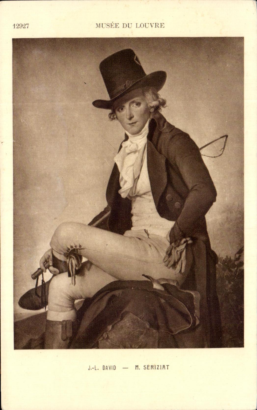 CPA Musee Du Louvre David M Seriziat