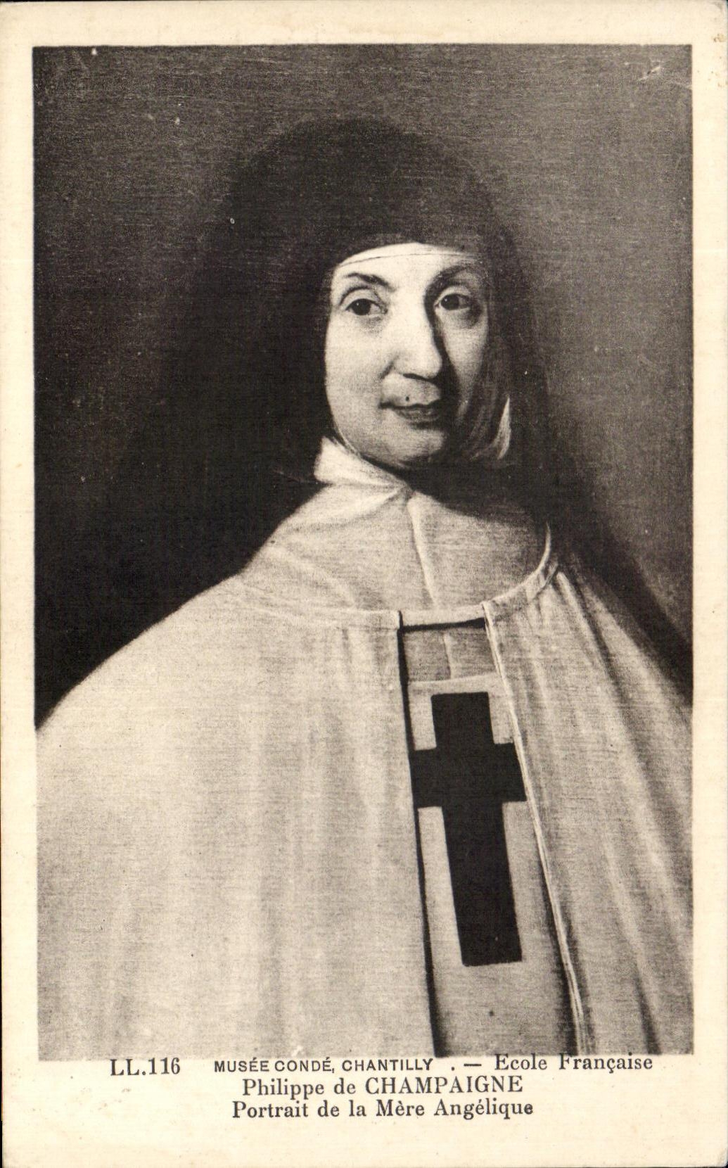 CPA Musee Conde Chantilly Ecole Francaise Philippe de Champaigne