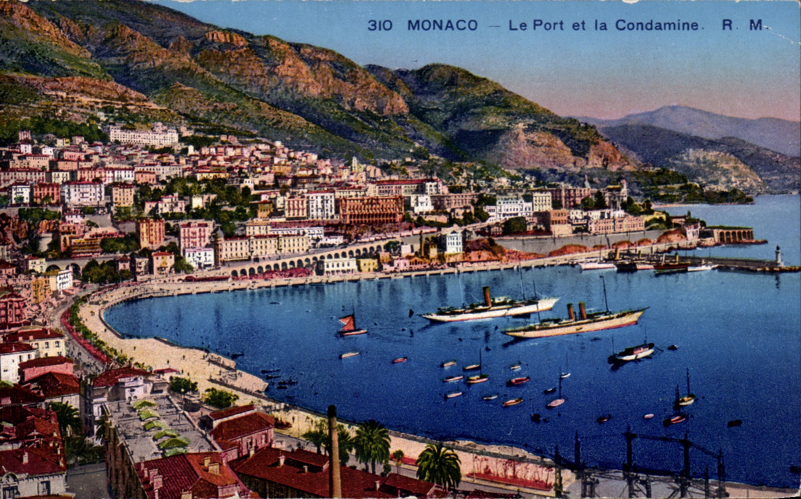 CPA Monte Le Port et la Condamine