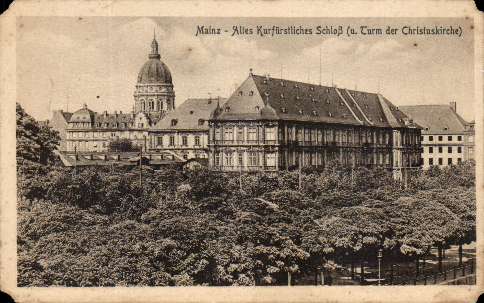 CPA Mainz Altes Kurfurstlliches SchloB