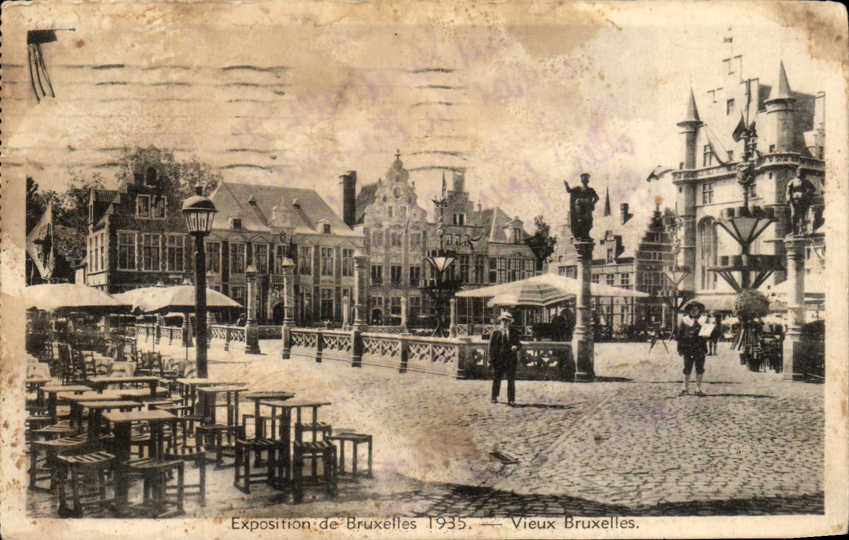 CPA Exposition de Bruxelles 1935 Vieux Bruxelles