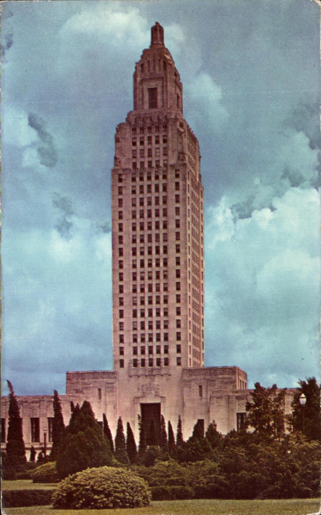 CPSM Lousiana State Capitol Baton Rouge