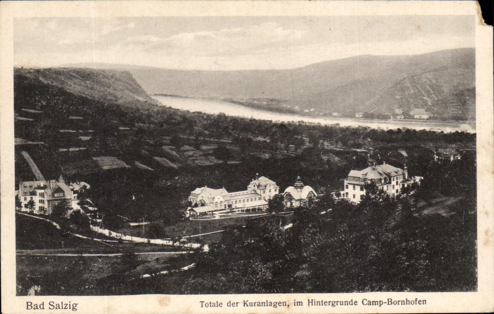 Total CPA Bad Salzing Der Kuranlagen Im Hintergrunde Bornhofen Camp