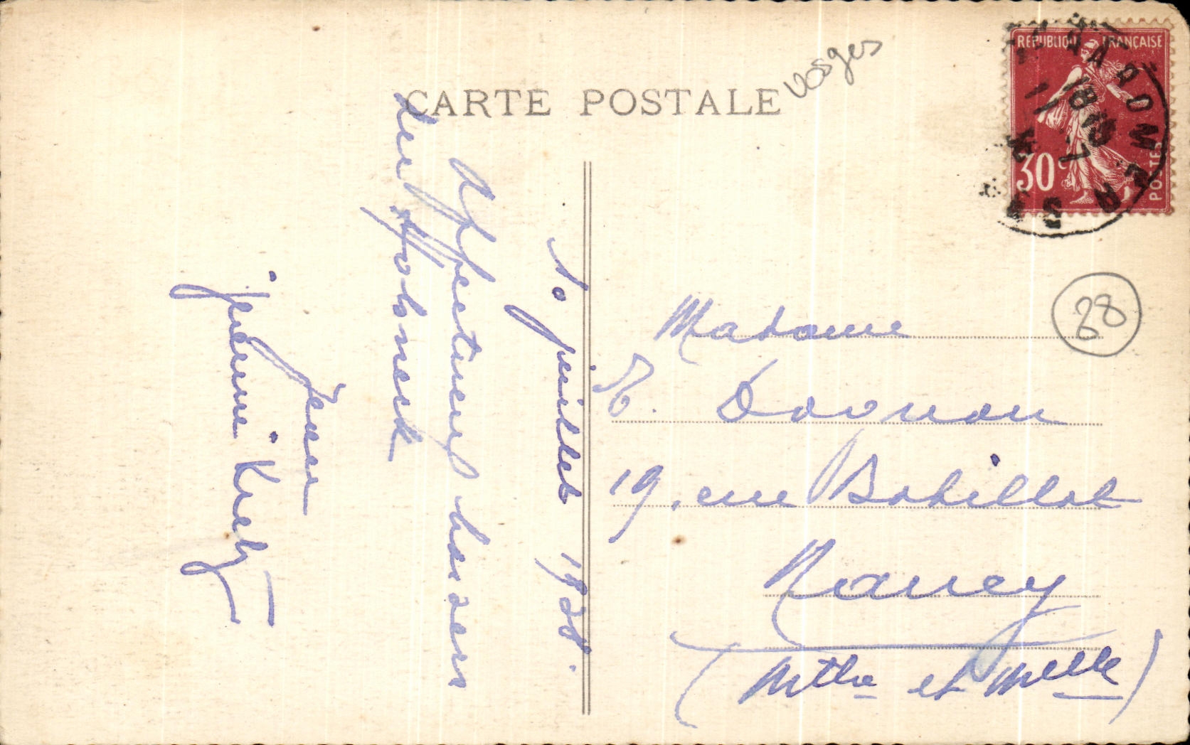 CPA Le Hohneck Pluc de Frontiere Les Rochers du Spitzkopf