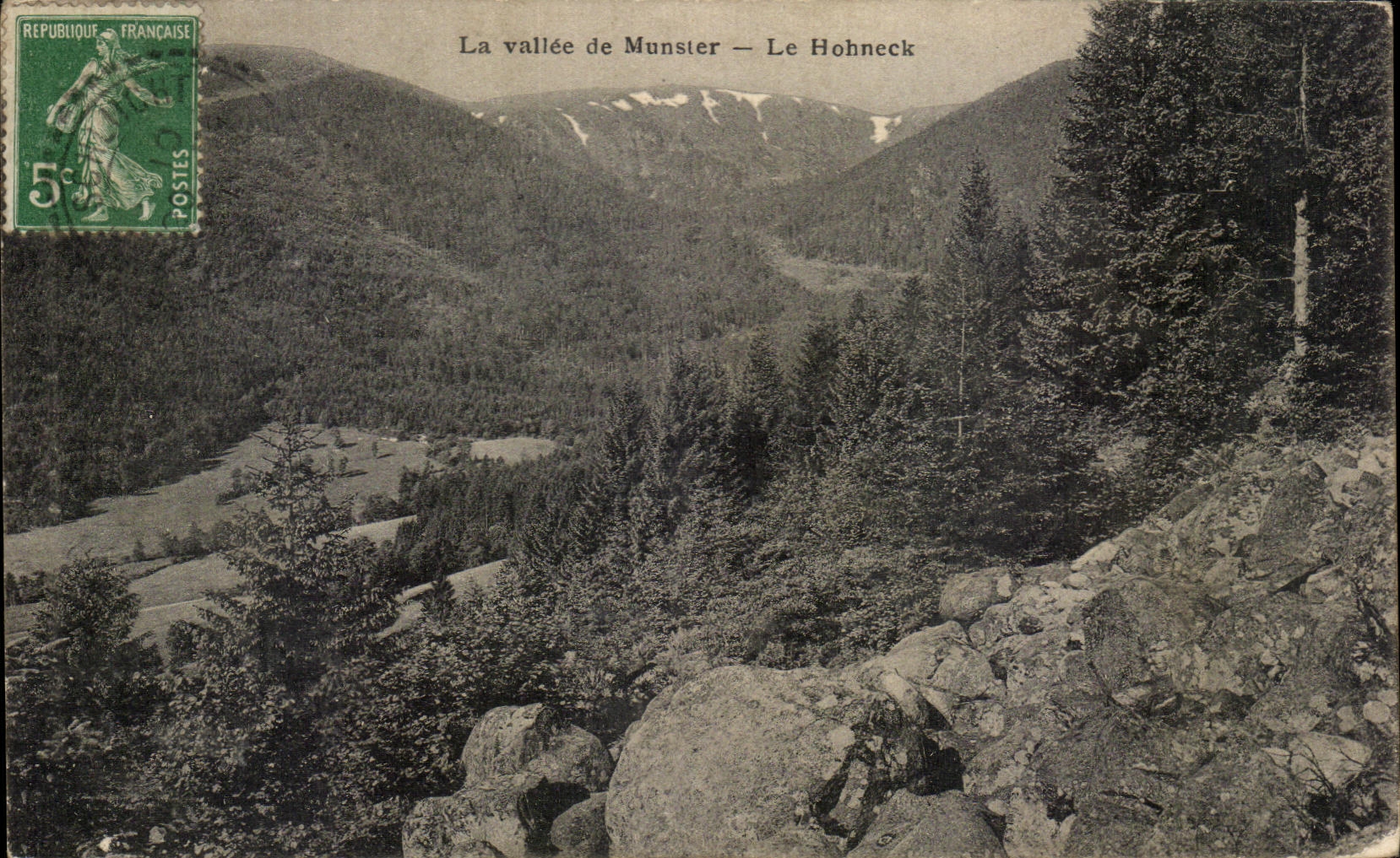 CPA La Vallee de Munster Le Honeck