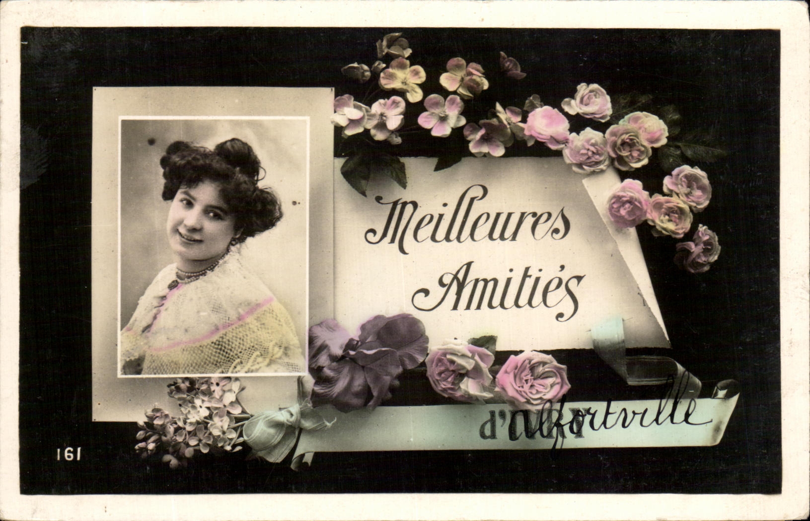 CPA Fantaisie Femme Ivry Alfortville