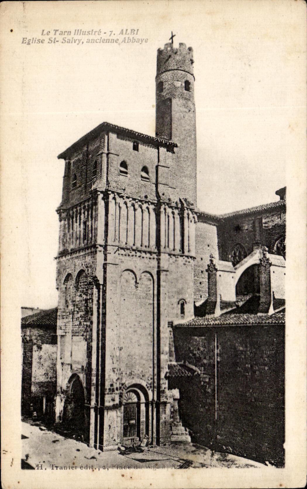 CPA el Tarn ilustra la abadia del St Salvy Ancienne de Albi Eglise